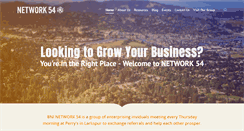 Desktop Screenshot of bni-network54.com